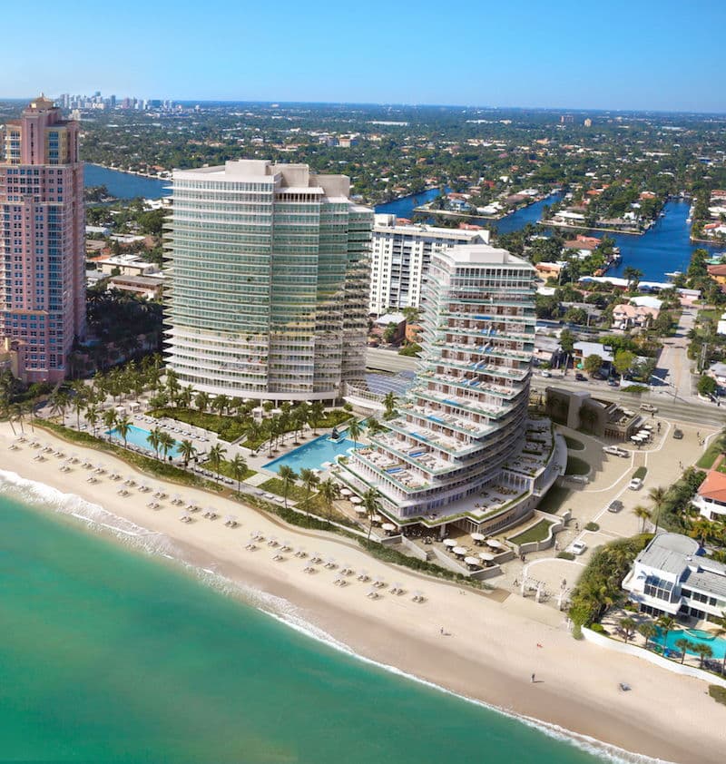 skyview image of Auberge Beach